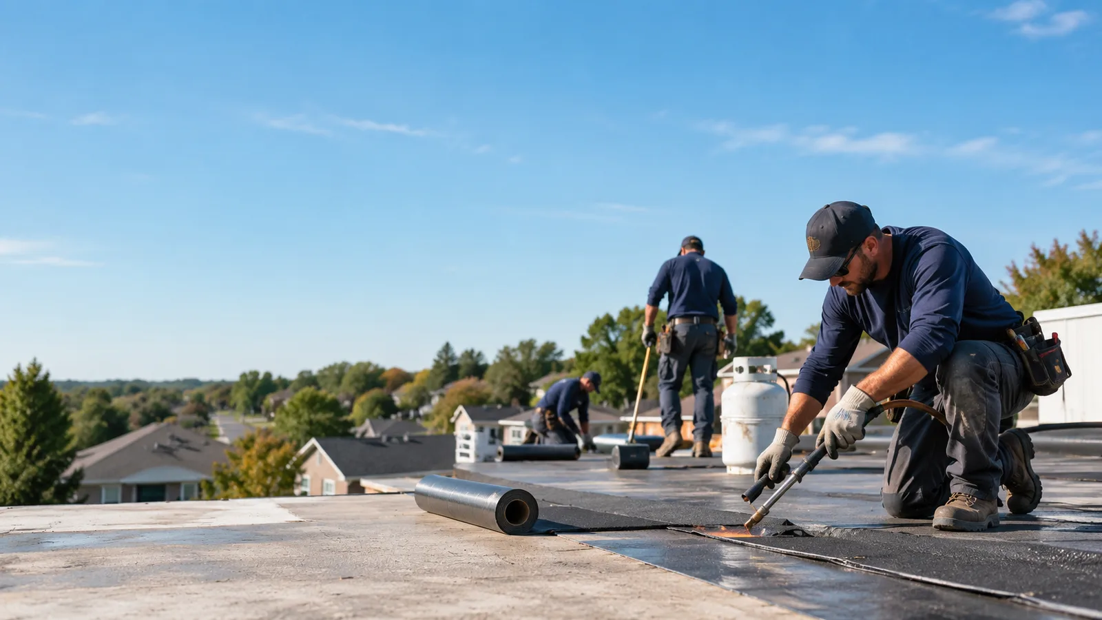 Flat Roof Leak Repair providers in Serena, IL